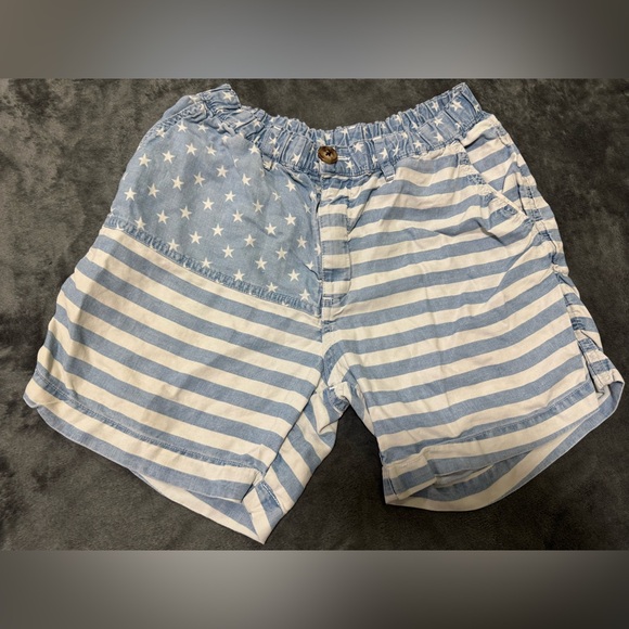 Chubbies Blue and White American Shorts - Picture 2 of 5